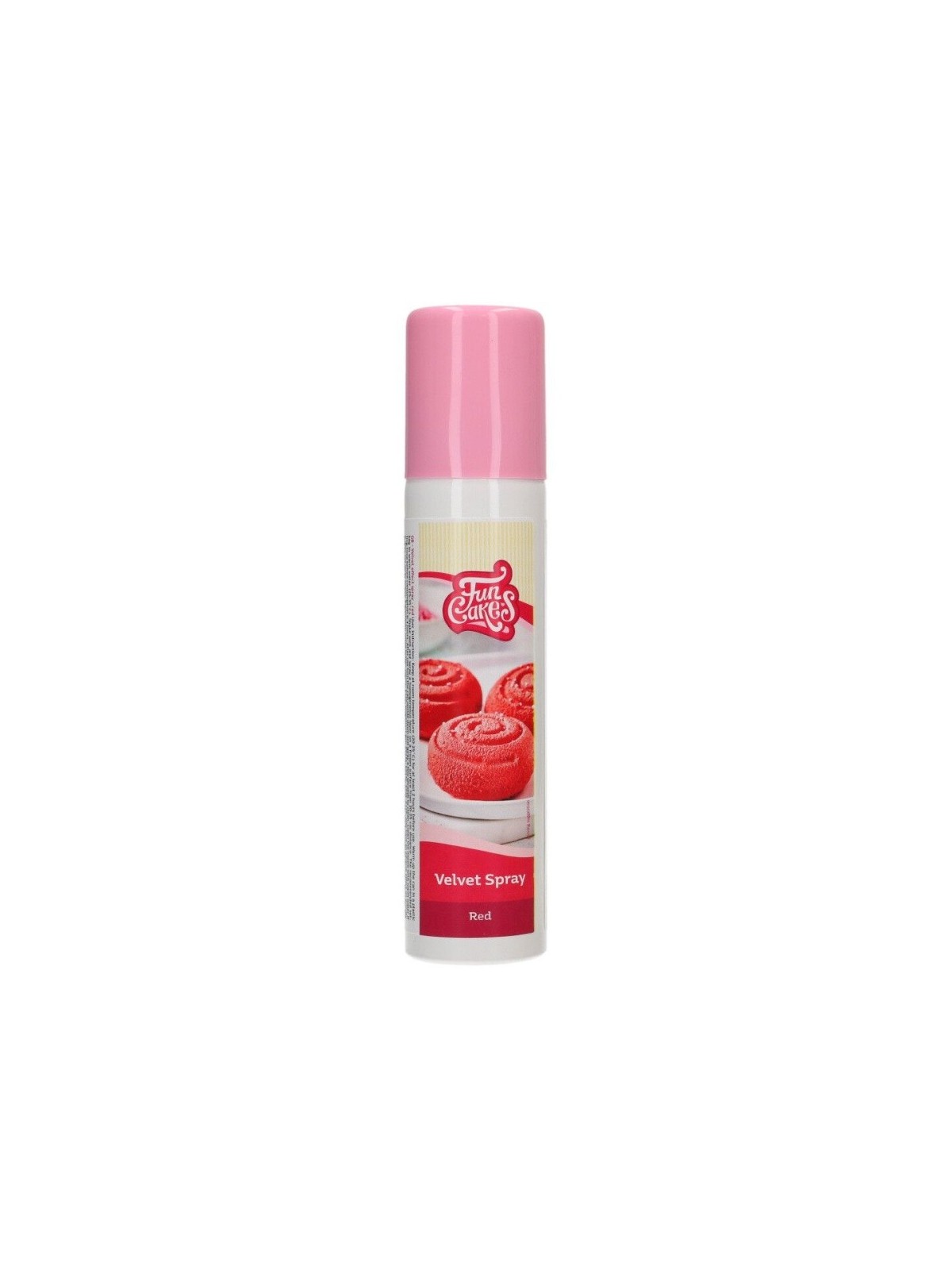 FunCakes Velvet Effect Spray - Rot 100ml