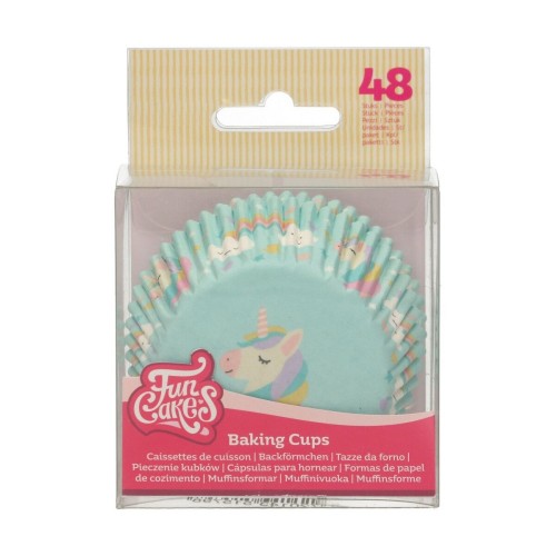 FunCakes  Baking Cups - unicorn - 48pcs