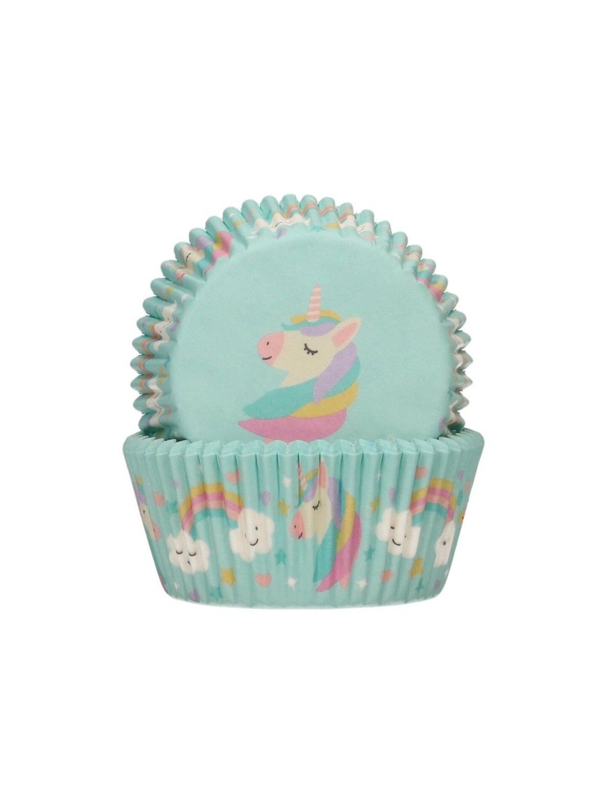 FunCakes Backförmchen - Einhorn - 48 Stück