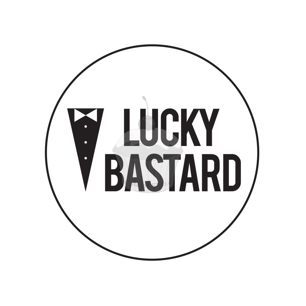 Essbares Papier "Lucky Bastard" A4