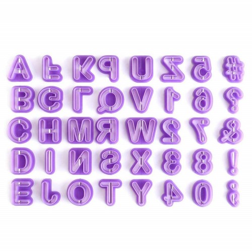 Lila Alphabet - 40pcs