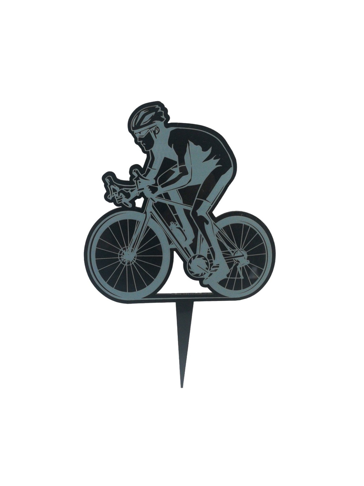 Cake topper - Cyclist 2