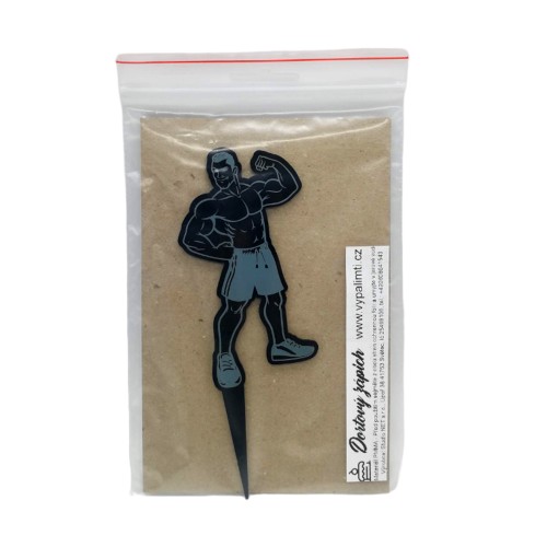 Cake topper - Bodybuilder 2