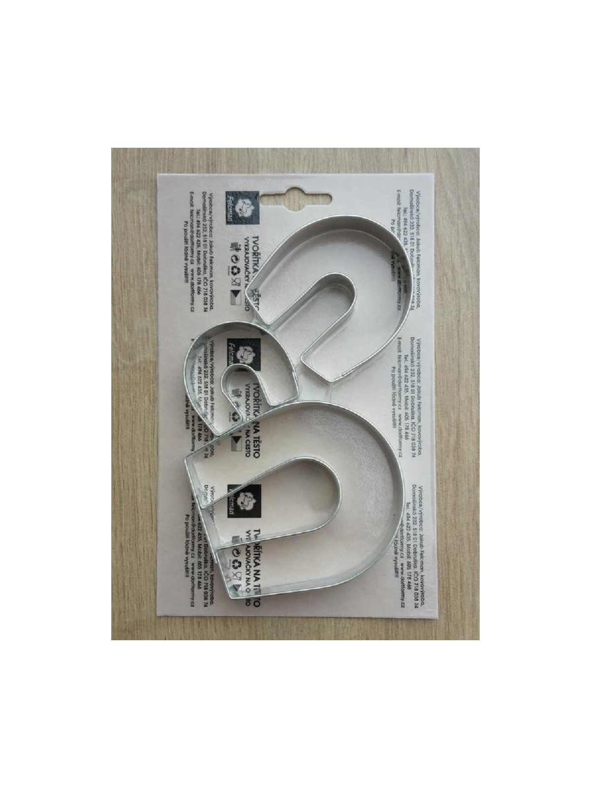 Set of cookie cutters - horseshoes 3pcs