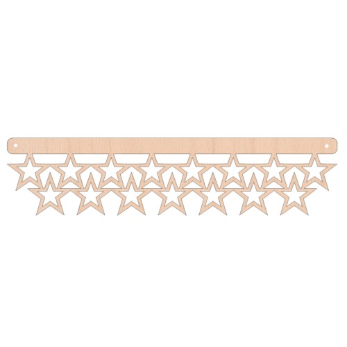 Wooden medal hanger - 05