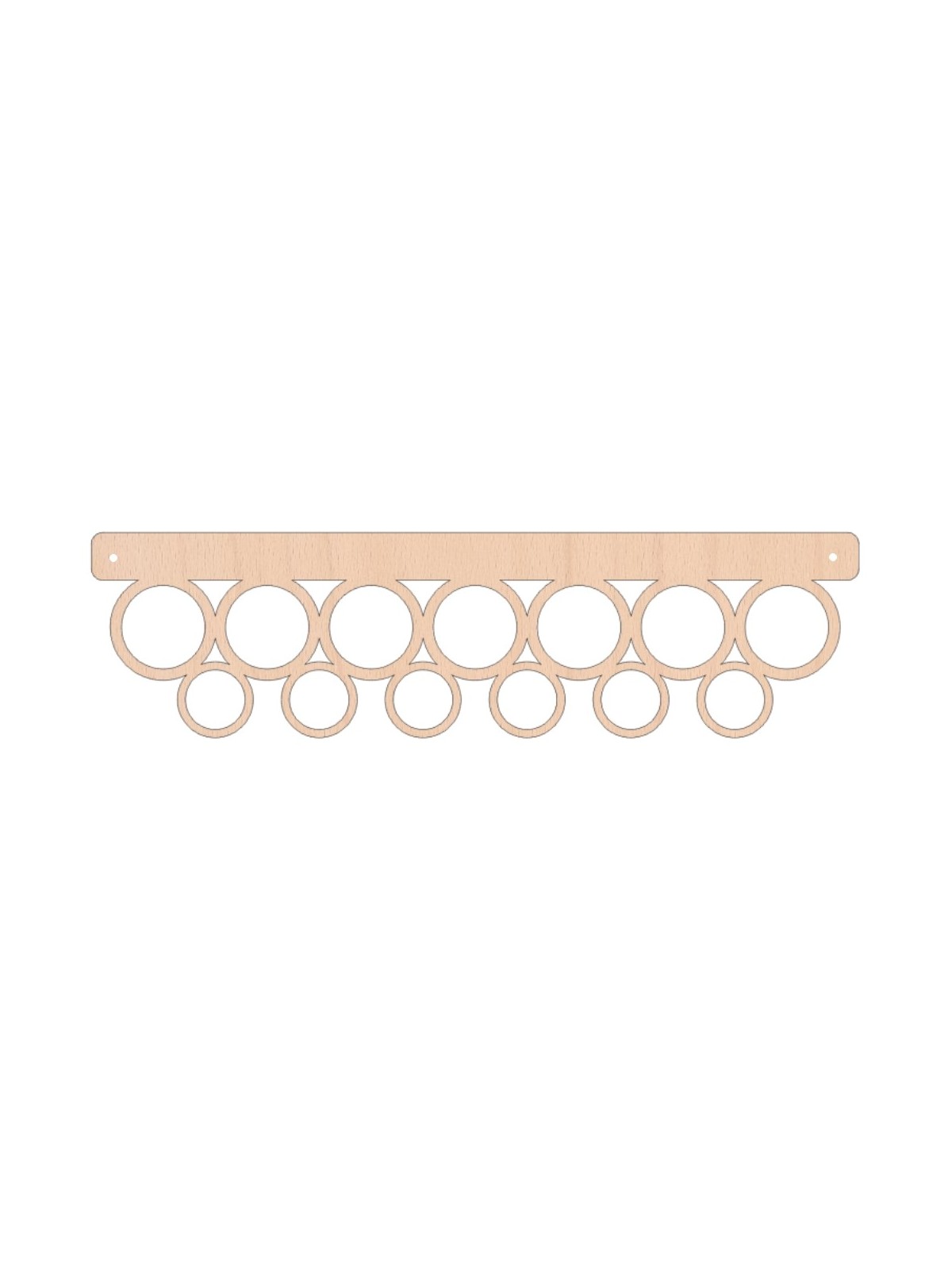 Wooden medal hanger - 18