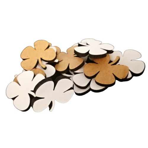 Four-leaf clover - 3cm/20pcs