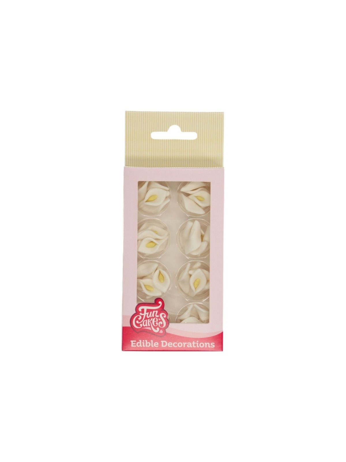 FunCakes Sugar Decoration White Calla - Kala 24 pcs