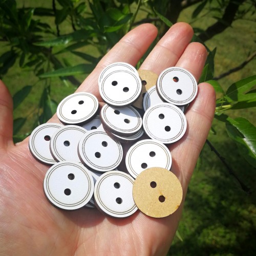 Button - 2.5cm/20 pcs