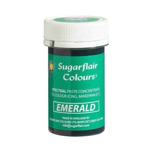 Sugarflair Spektral-Gelfarbe - Smaragdgrün - 25g