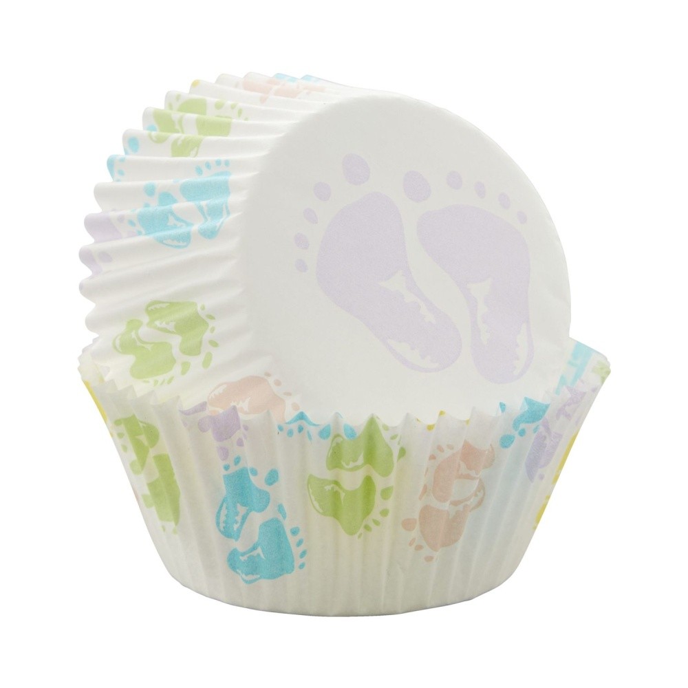 Wilton Baking Cups Baby Feet 75st