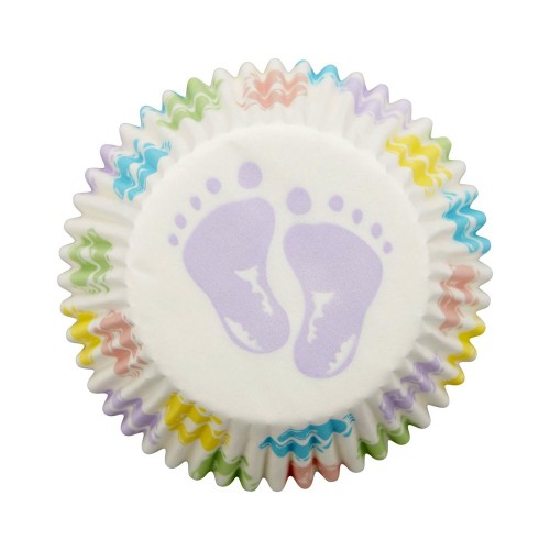 Wilton Baking Cups - Baby Feet 75pcs