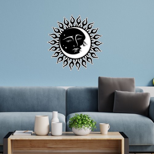 Wall picture - Sun/Moon