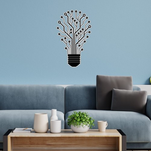 Picture on the wall - Light bulb