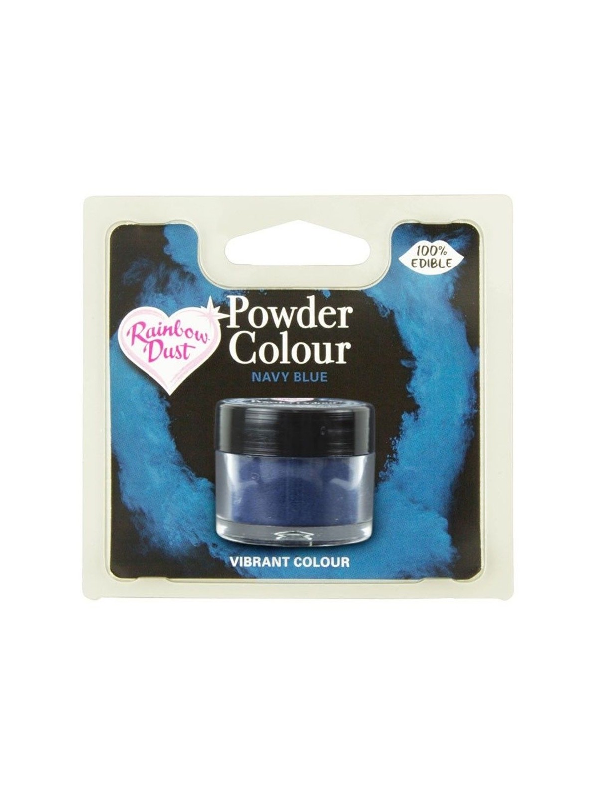 Wohnungsfarbe Rainbow Dust - Marineblau - blau 1-5g