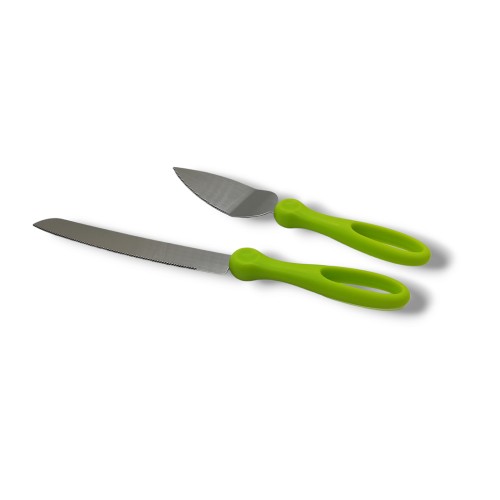 Konditorei-Set Messer und Spatel 2-tlg