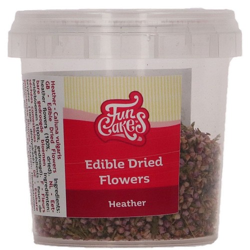 FunCakes edible dried flowers - Heather flowers - 10g