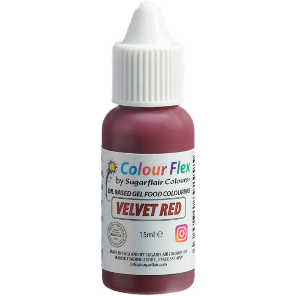 Sugarflair Colourflex –  red velvet- rot