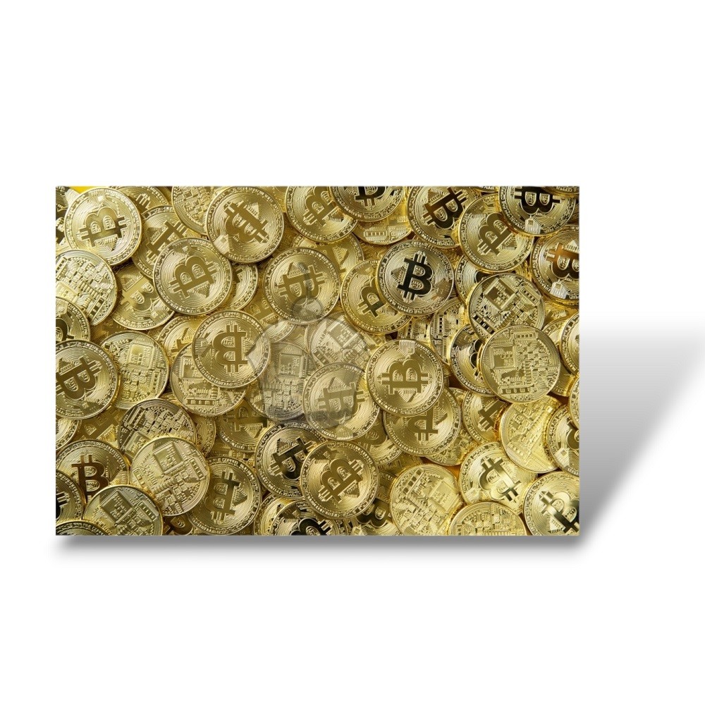 Essbares Papier „BitCoin - Tapete“ - A4