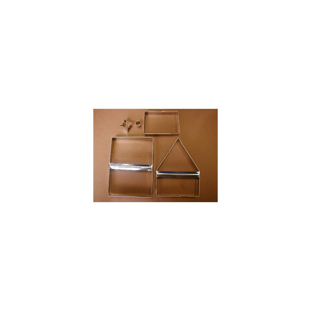 Ausstechformen/Ausstecher set - Lebkuchenhaus Ausstechformen/Ausstecher set - Lebkuchenhaus