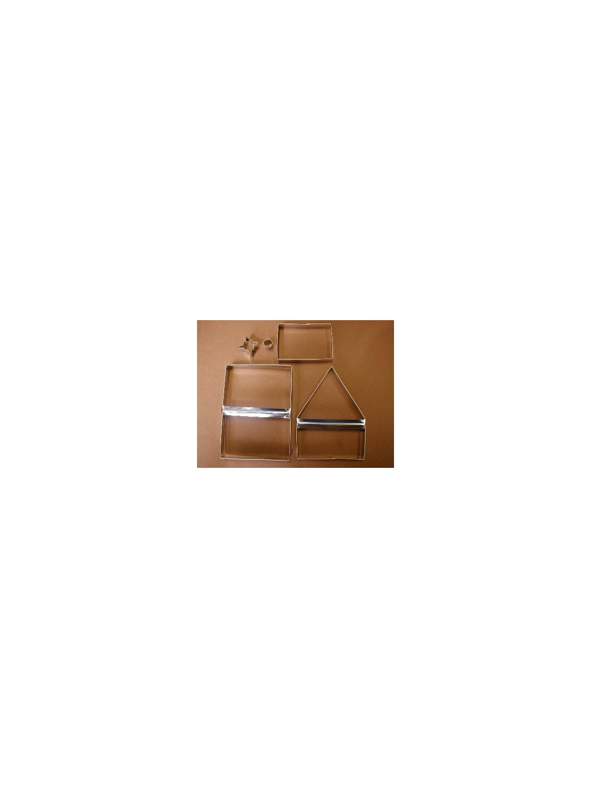 Cookie cutter set - gingerbread house
