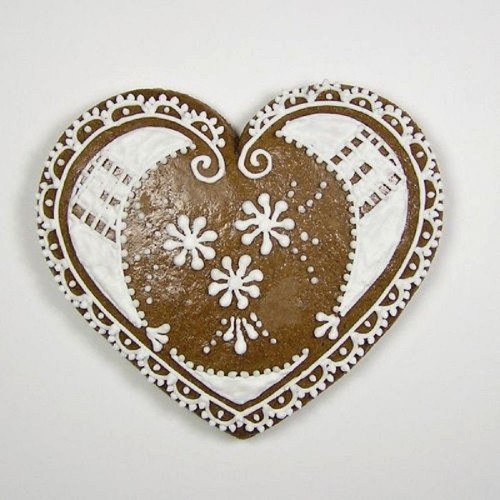 Stainless steel cookie cutter - heart 9.5 cm