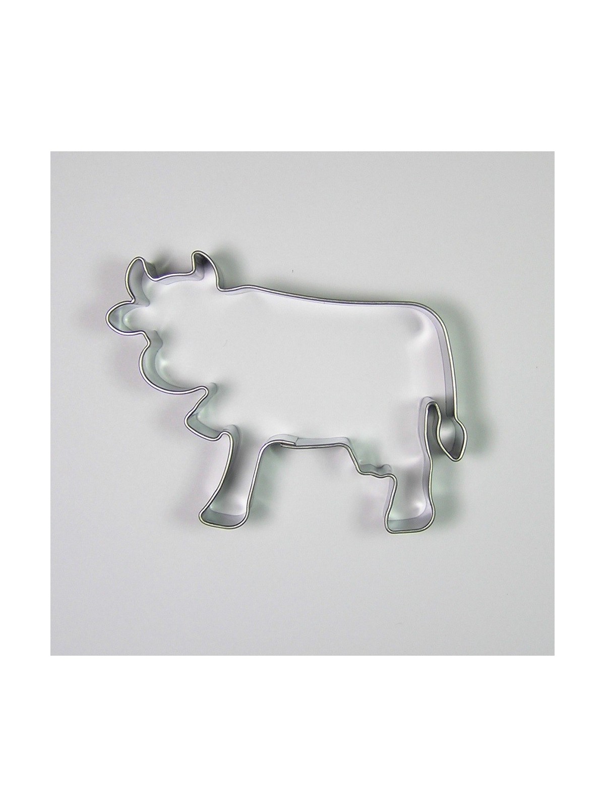 Stainless steel cookie cutter - cow