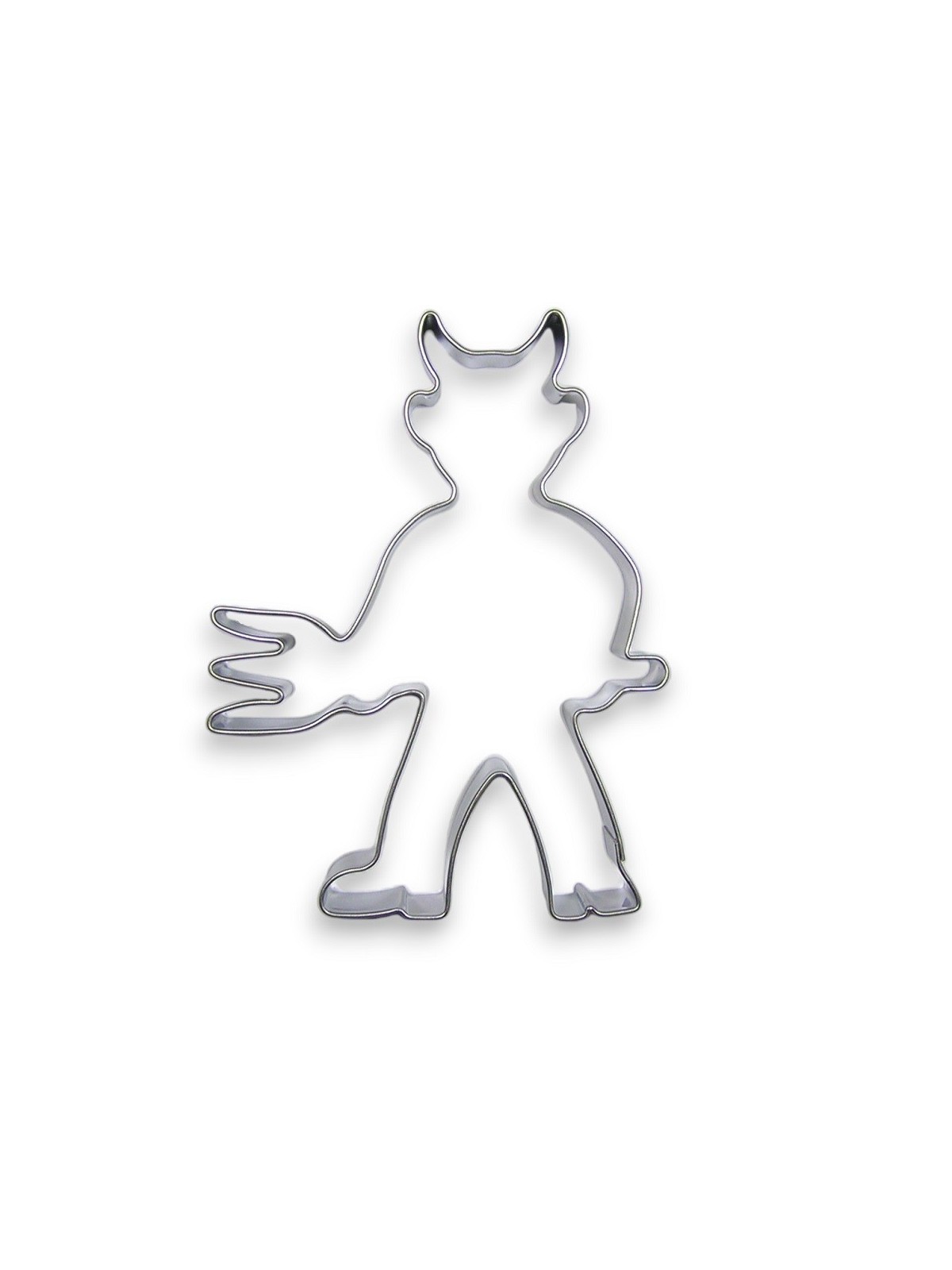 Stainless cookie cutter - Devil