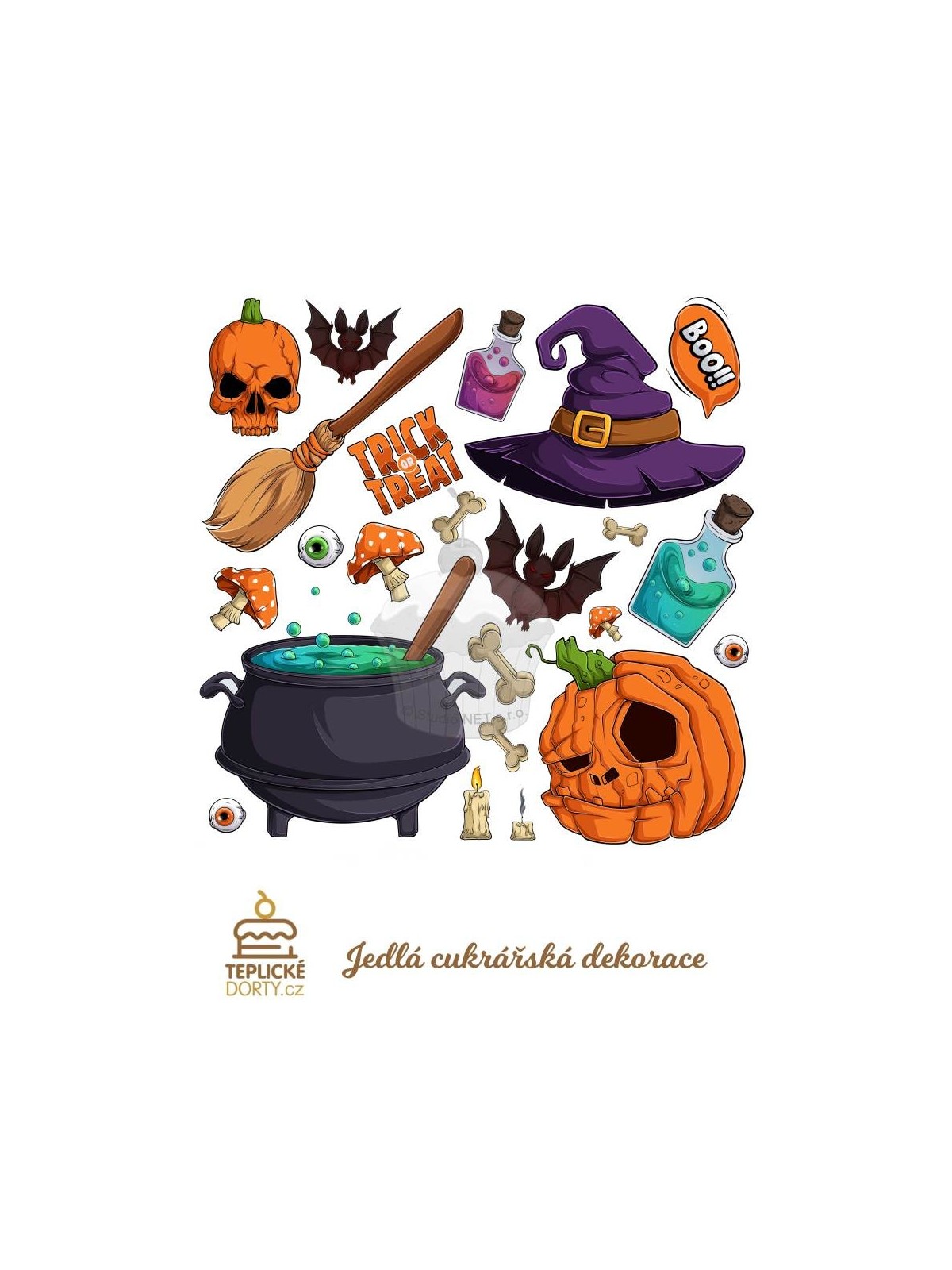 Edible paper "Halloween 1" - A4