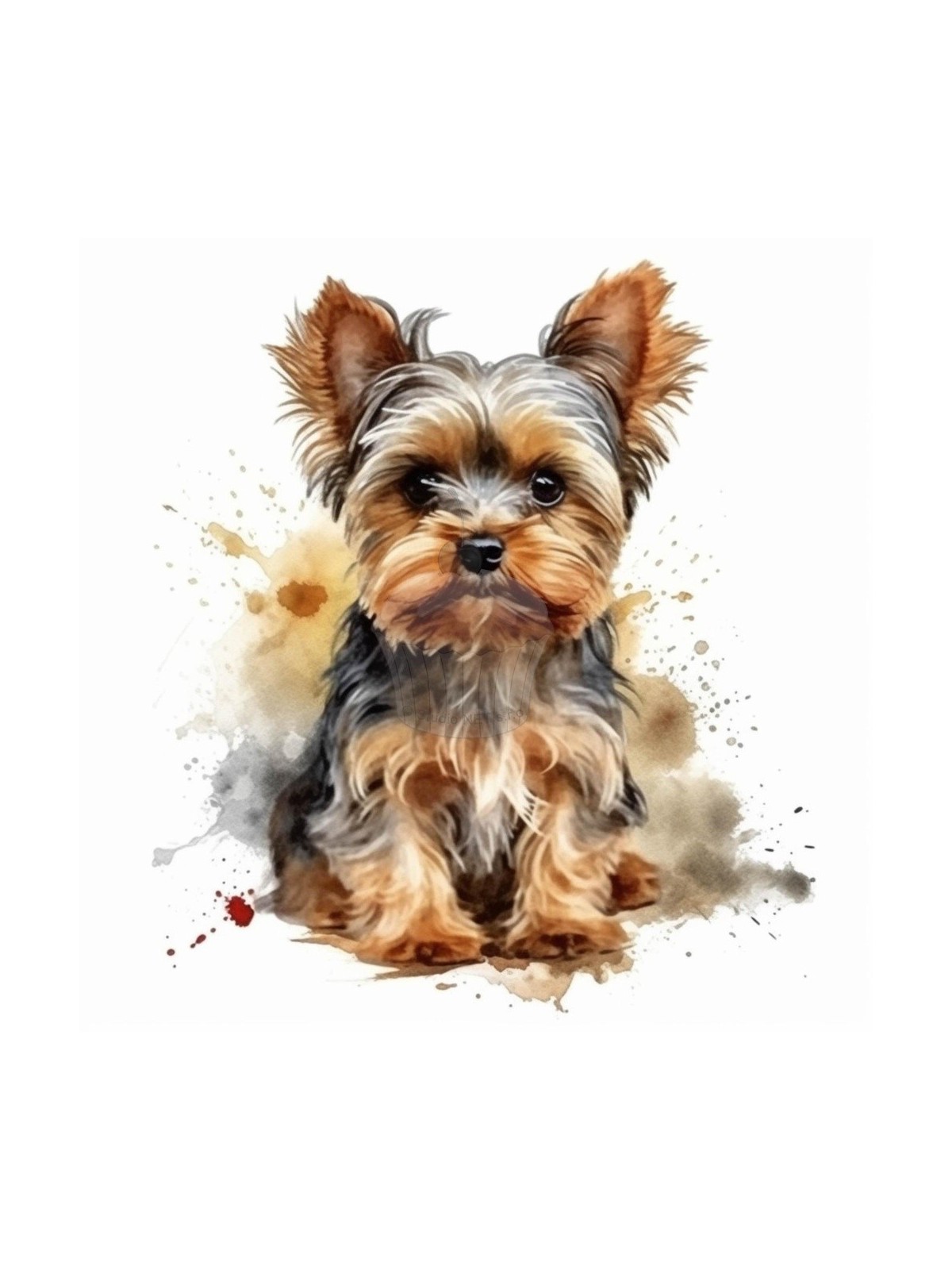 Edible paper "Dogs 16" Yorkshire Terrier 1- A4