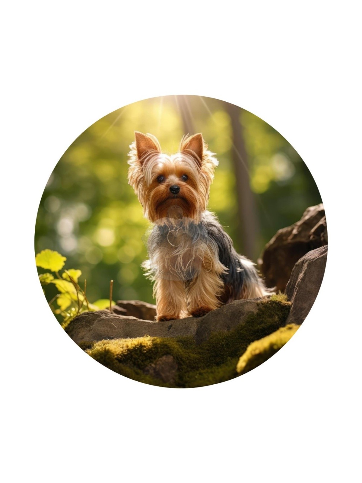 Edible paper "Dogs 17" Yorkshire Terrier 2- A4