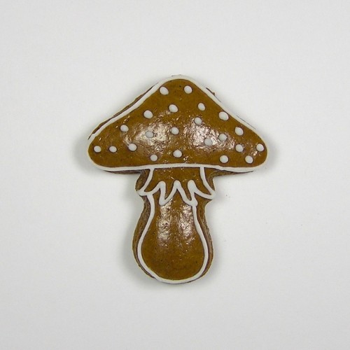 Stainless steel cookie cutter - fly agaric