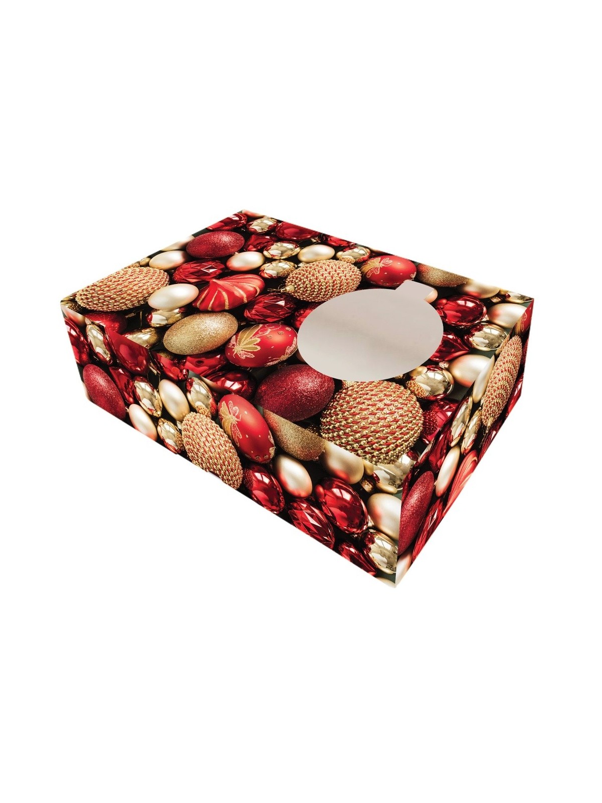 Boxes for Christmas cookies - Christmas red - 25 x 15 x 7cm