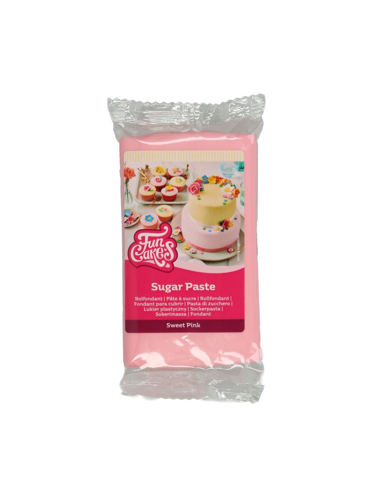 FunCakes rolled fondant Sweet Pink - Pink Kitty - 250g