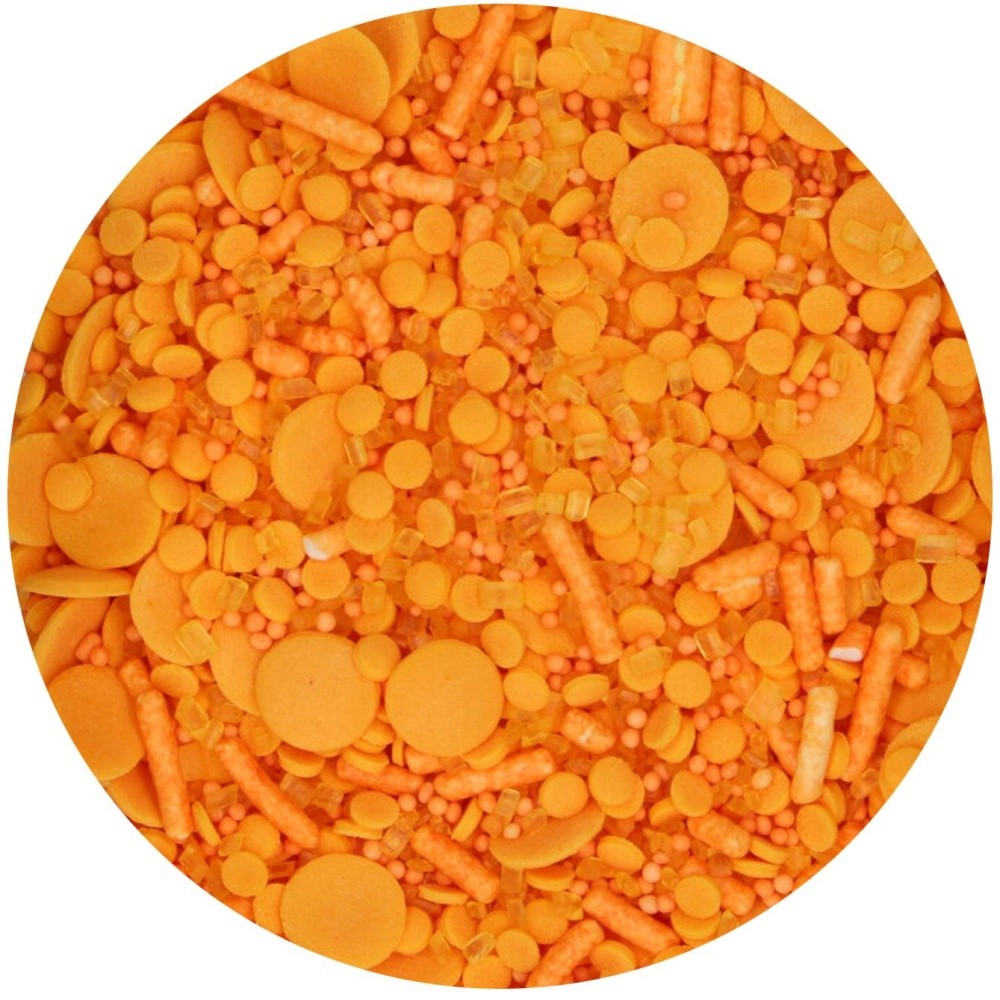 FunCakes Sugarsprinkle Medley - Orange 70g