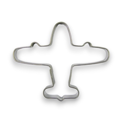 Stainless steel cookie cutter - Airplane