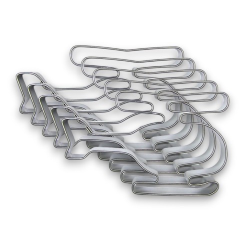 500 pieces - Stainless steel cookie cutter - helicopter