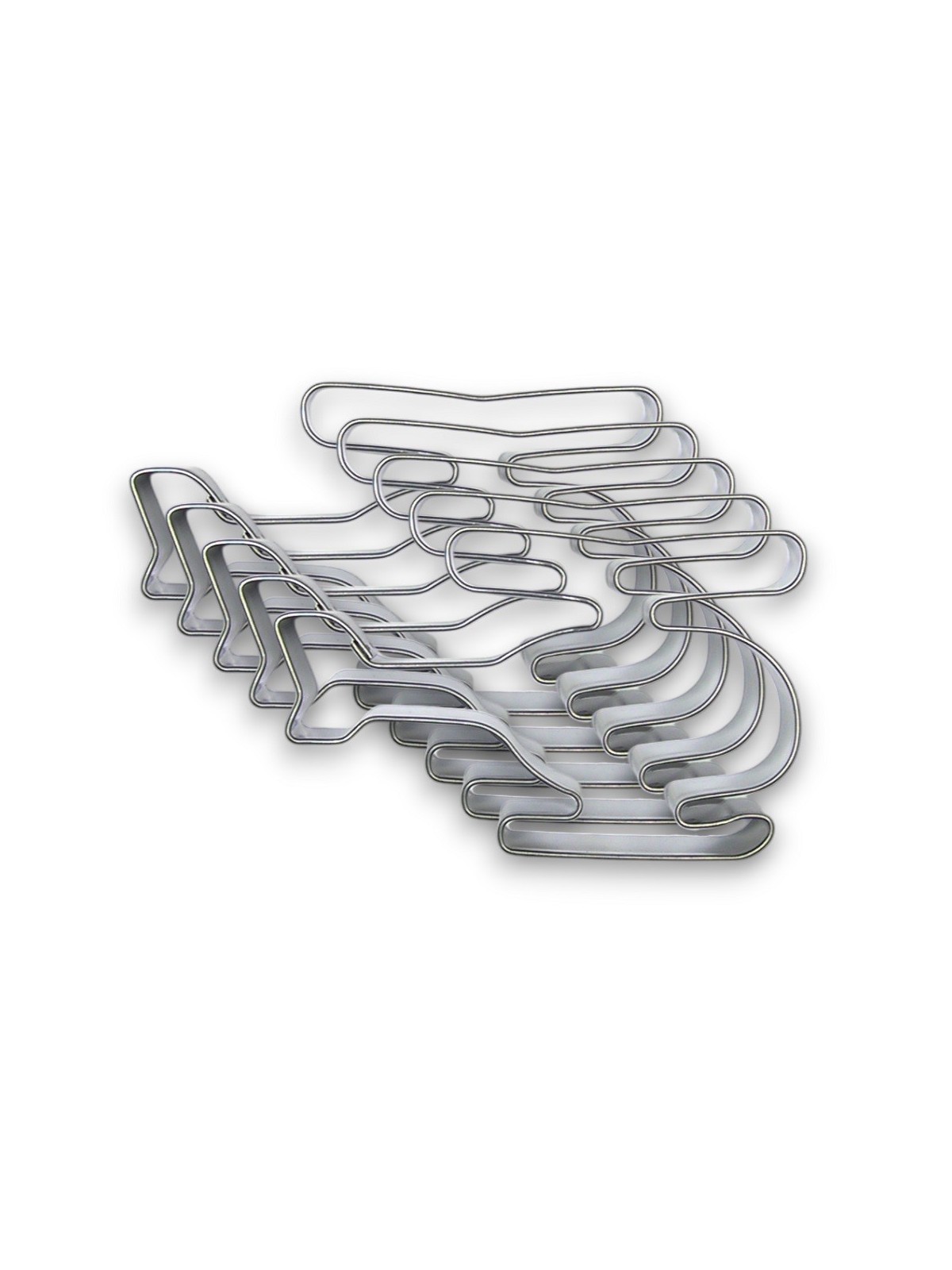 500 pieces - Stainless steel cookie cutter - helicopter