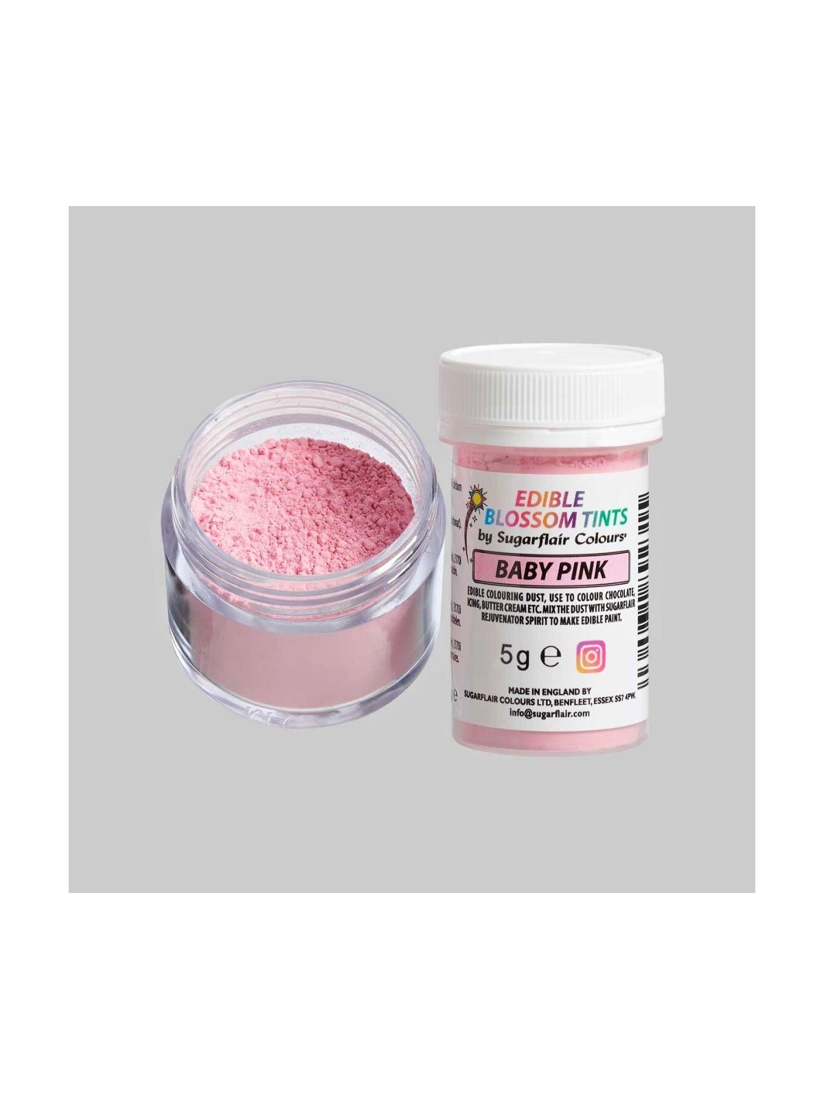 Sugarflair blossom tint - powder color - Baby pink - 5g