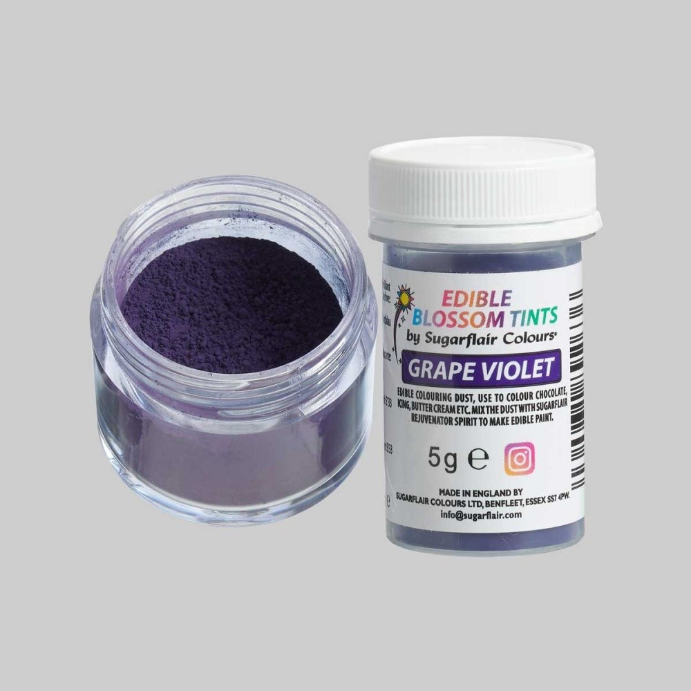 Sugarflair Blütentönung - Puderfarbe - Grape violet - 5g