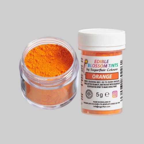 Sugarflair blossom tint - powder color - Orange - 5g