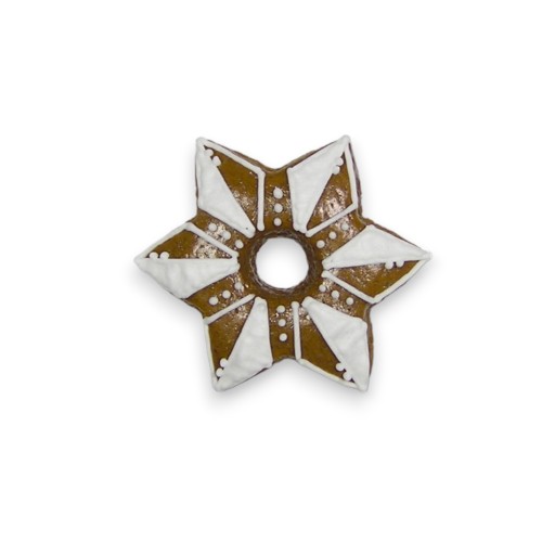 Stainless steel cutter - a small star with a center