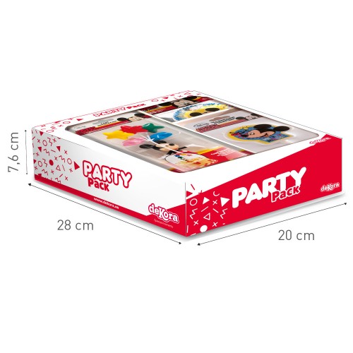 Dekora - PARTY PACK - set - Mickey Mouse 28 pcs