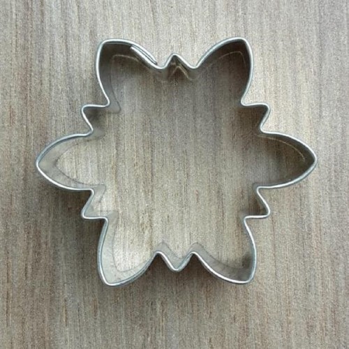 Stainless steel cookie cutter - rose