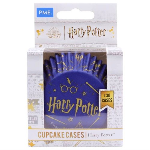 PME Foil Cupcake Cases - Harry Potter - Blue - 30pcs