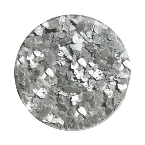 Crystal Candy - edible Flakes - Essbare Flocken - silver 7g