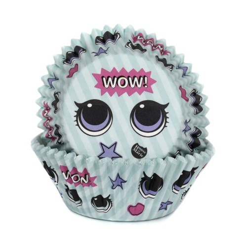 House of Marie Baking Cups - "WOW" eyes  50pcs