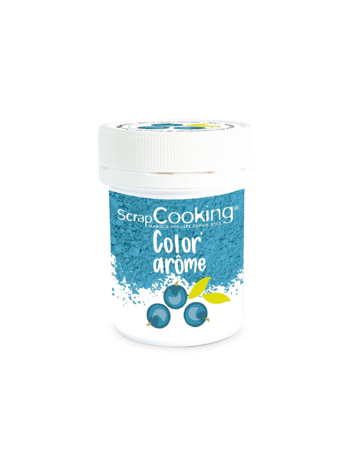 Scrapcooking Color & Flavour - Farbstoff + Aroma - Blau / BLAUBEERE - 10g