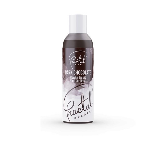 RABATT: Airbrush Lebensmittelfarbe Fractal - Schokolade (100 ml)