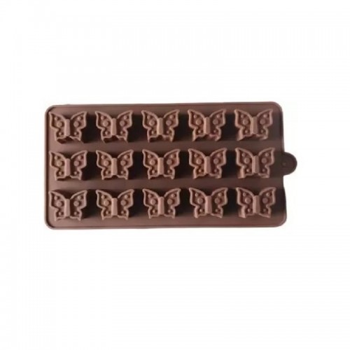 Silicone chocolate mold - butterflies